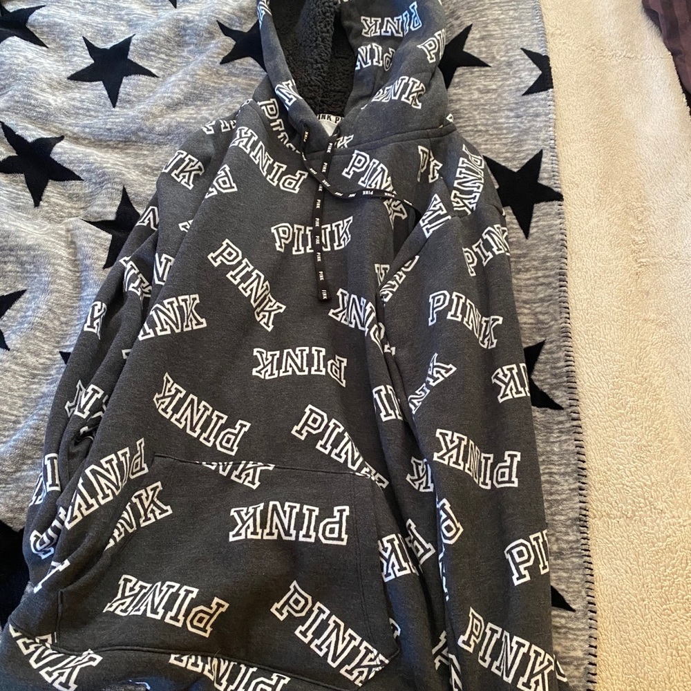 Victoria’s Secret pink pull over hoodie